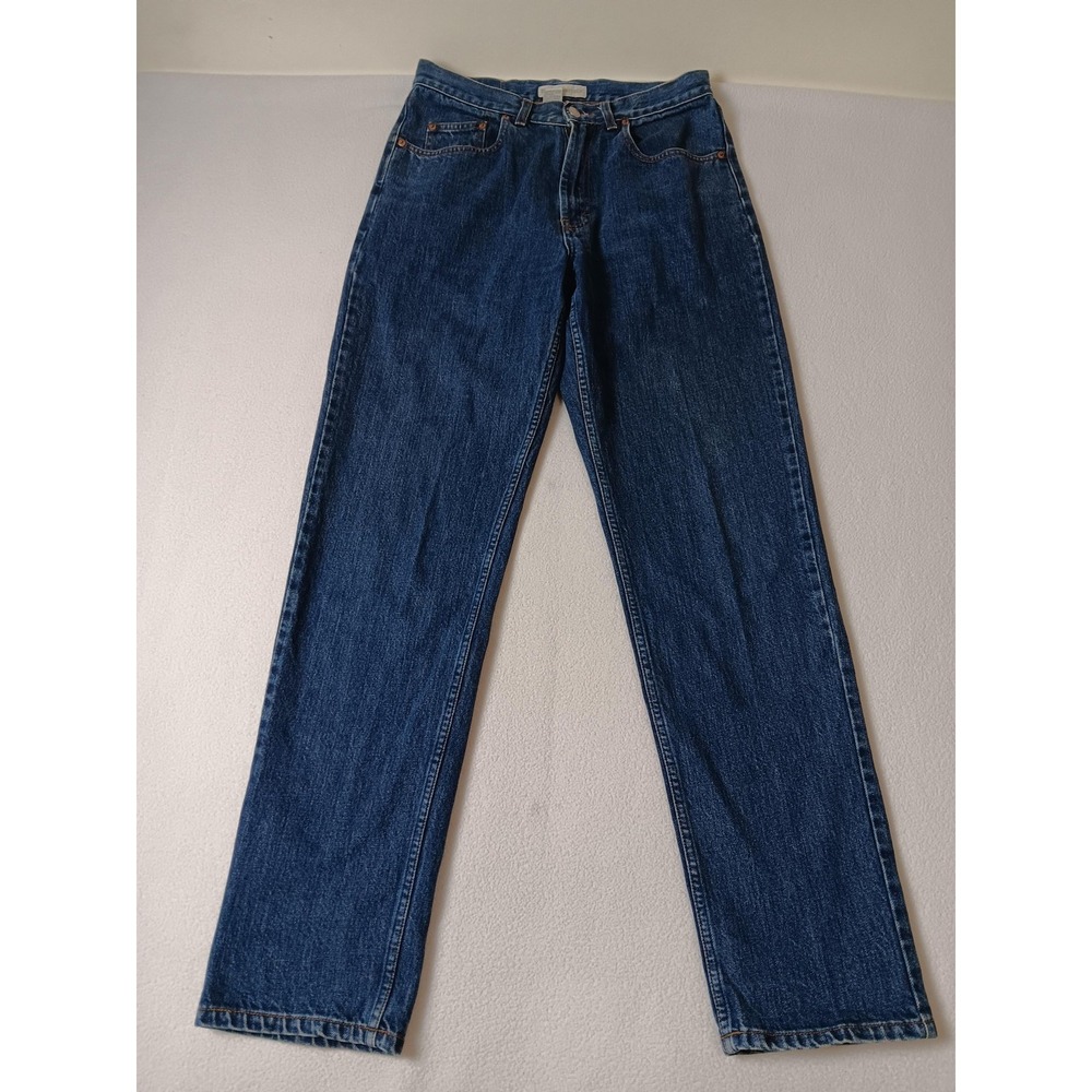 Banana Republic Rugged Jeans Mens 32x34 Blue Stone Wash Classic Straight Denim‎